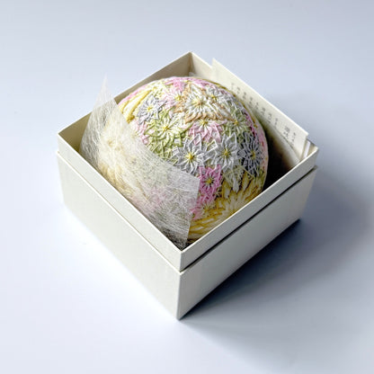 Flowers and Butterflies<br>Diameter: approx. 3.8 in (96 mm) <br>Circumference: approx. 11.8 in (300 mm)
