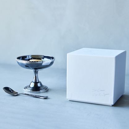 Ice Cream Cup & Spoon