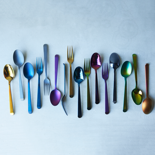 Iridescent Stainless Cutlery Set