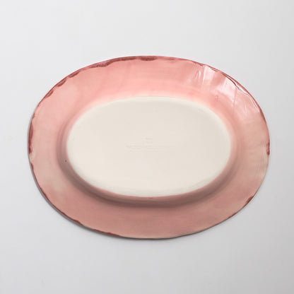 Naoko Hata Ceramics Oval Plate<br>Dawn