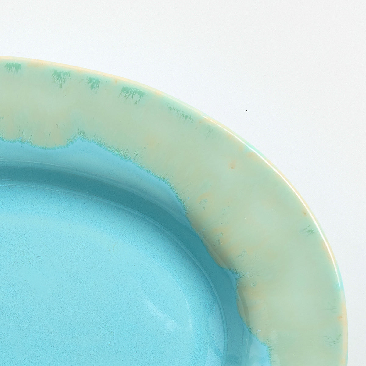 Naoko Hata Ceramics Oval Plate<br>Lake Water
