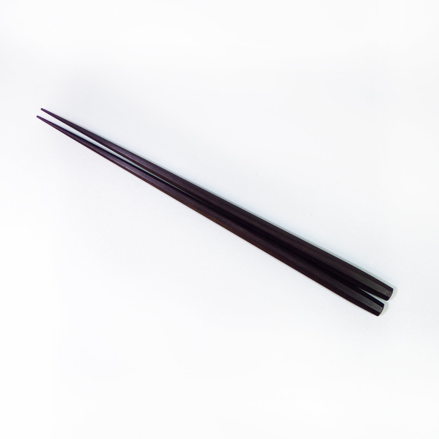 Snakewood Octagonal Chopsticks – Silver