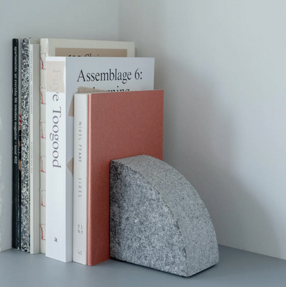 Aji Stone bookends — lifestyle image