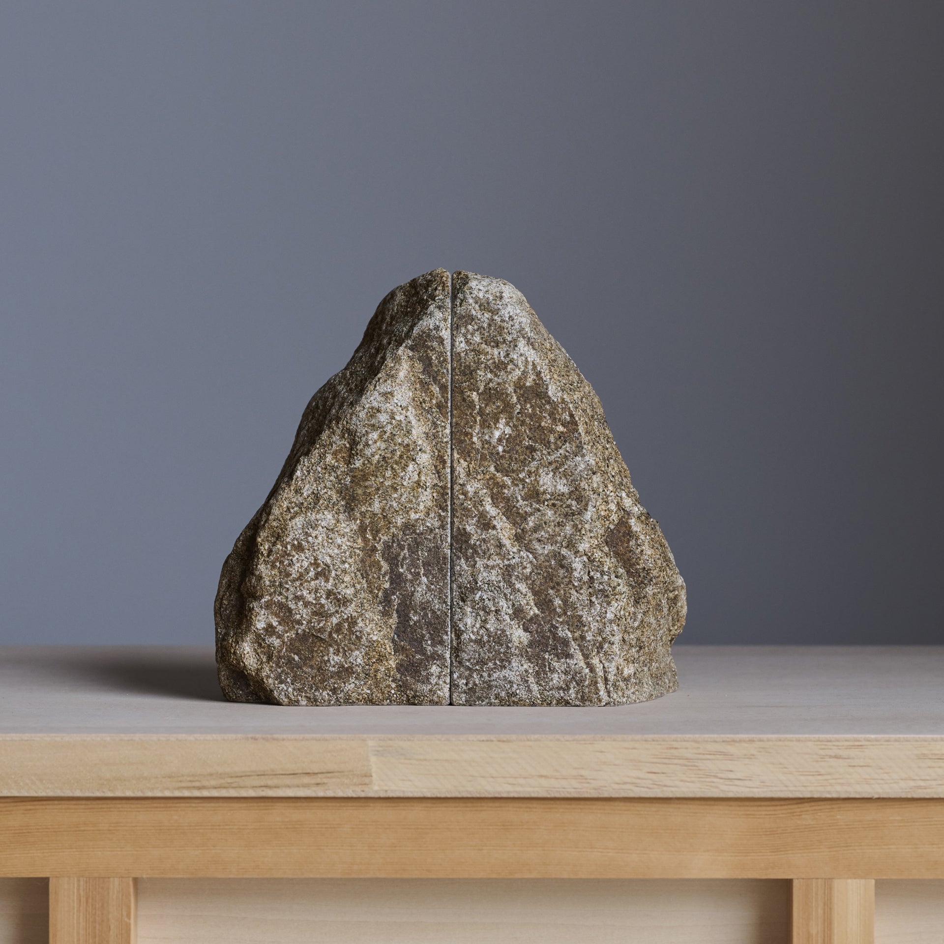 Aji Stone Bookends | Split from One Natural Granite Rock – By