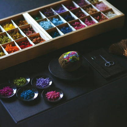 Preserved Flower Art Piece "Keshikifu"