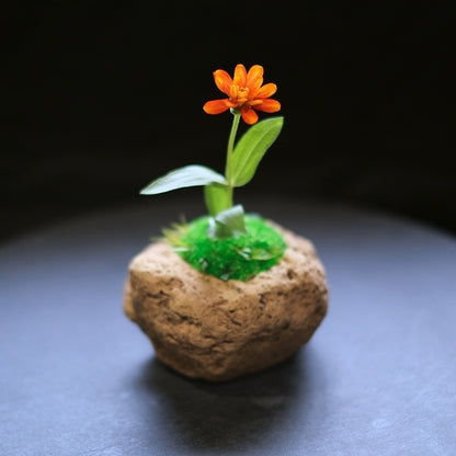 Preserved Flower Art Piece "Tokiyama Ukiishi"