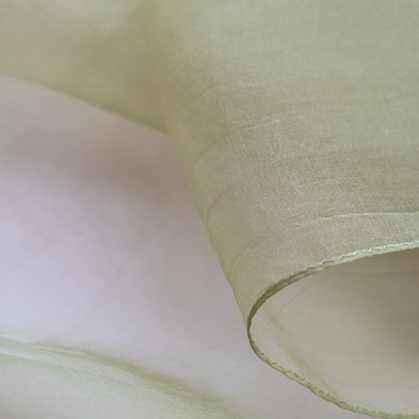 Atelier Shimura Silk Organza Stole<br> Kuzu