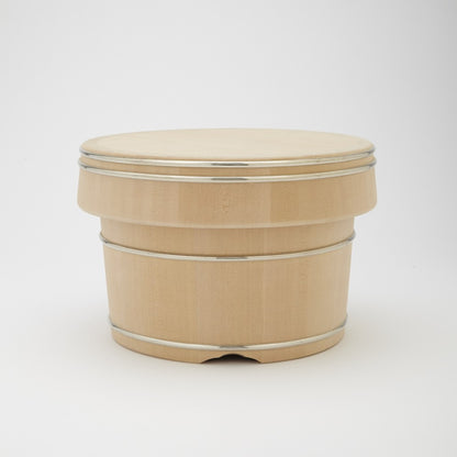 Natural Wood Rice Container