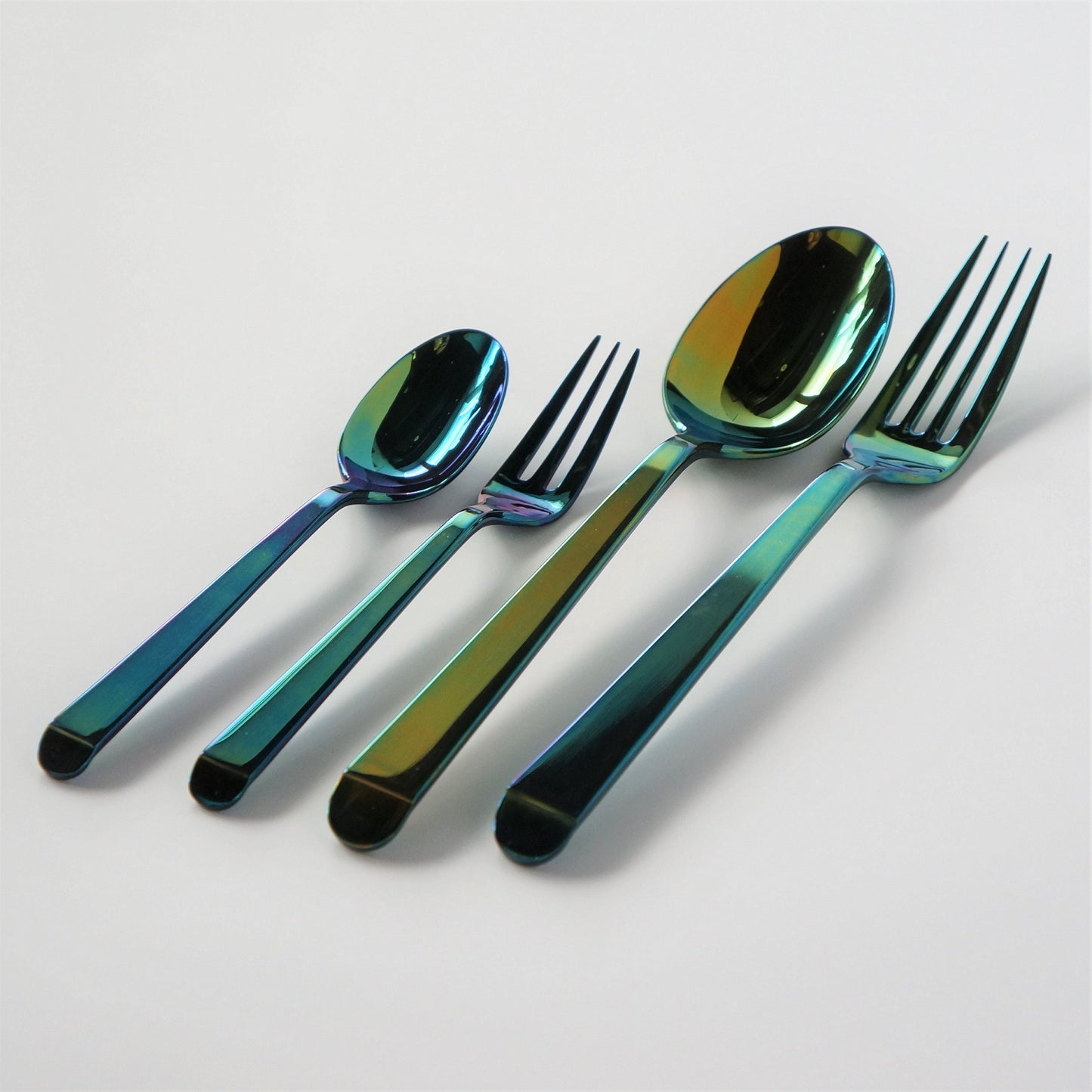 Iridescent Stainless Cutlery Set