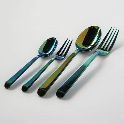 Iridescent Stainless Cutlery Set