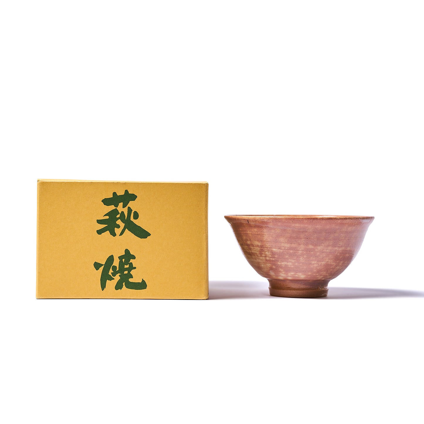 The bowl with brush decoration "Hagiyaki"