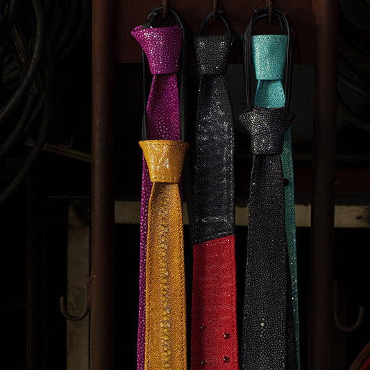 Stingray Leather Necktie