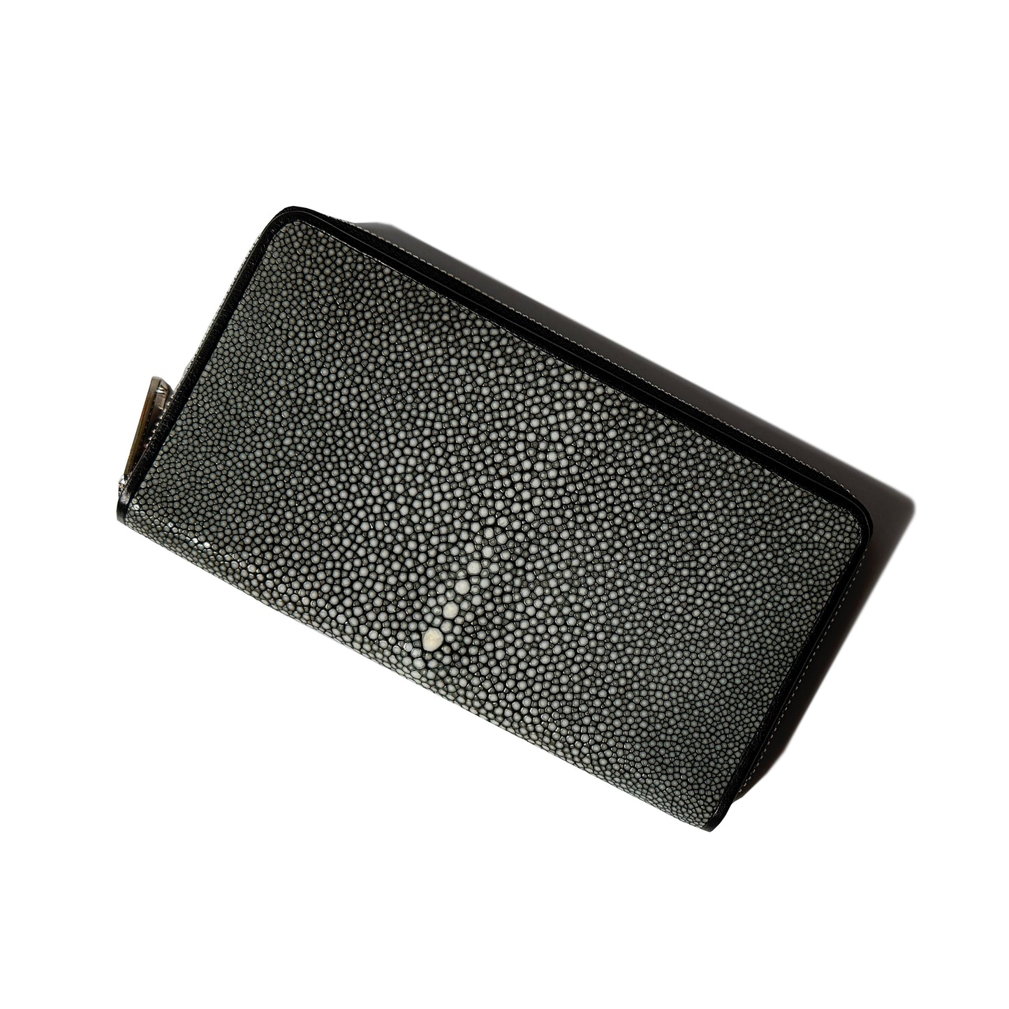 Go-One Stingray Leather Long Wallet<br>Black