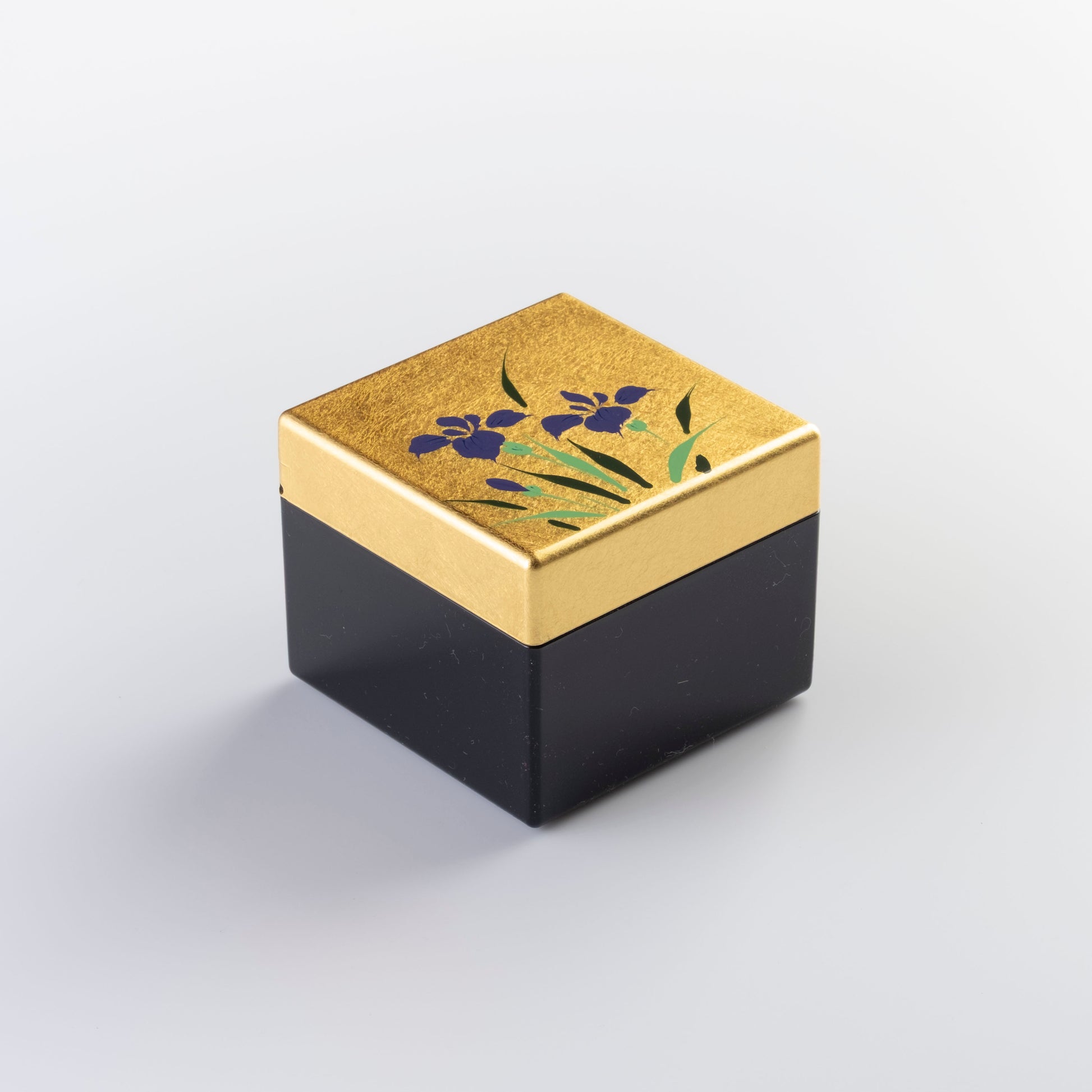 Gold Leaf Jewelry Box<br>Iris