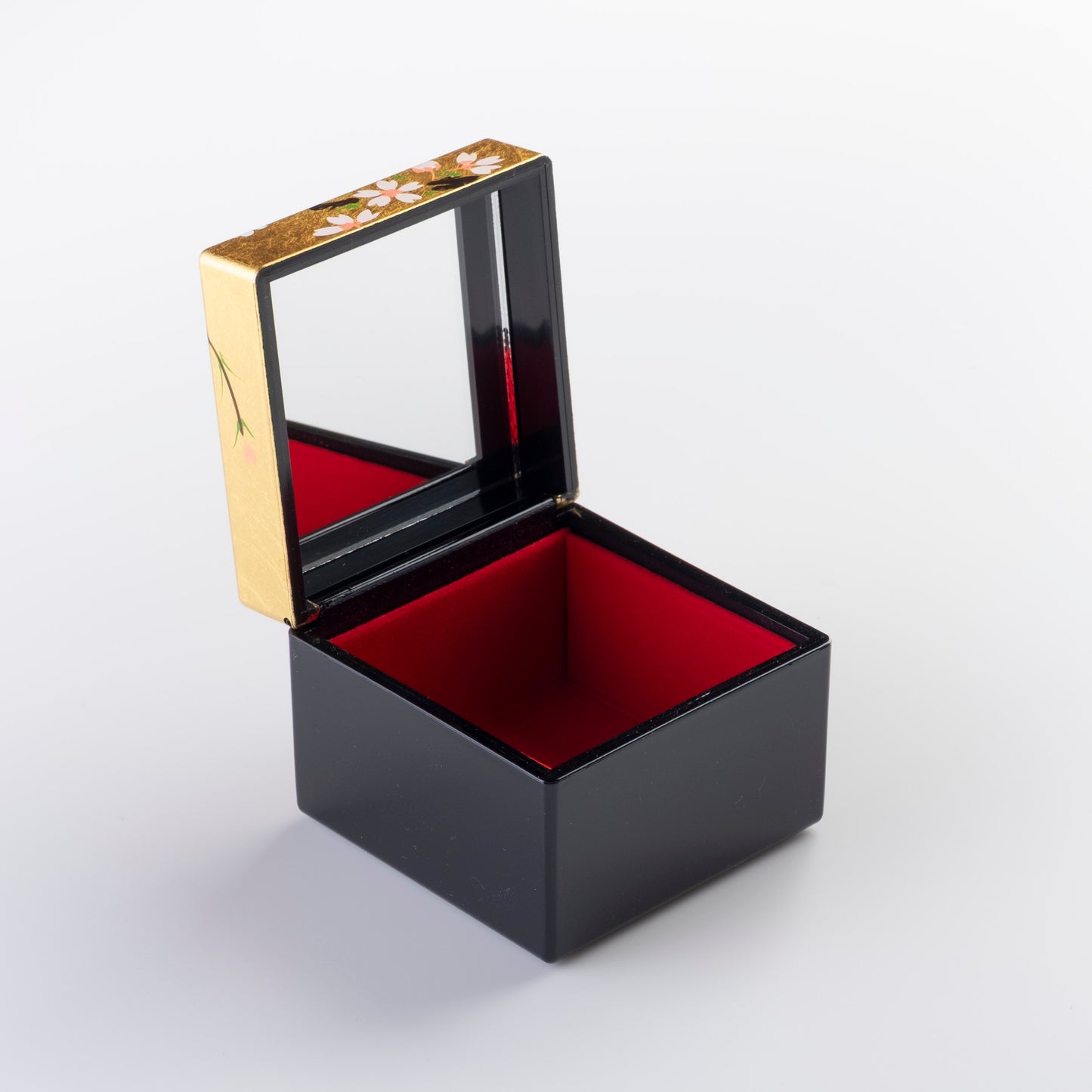 Gold Leaf Jewelry Box<br>Cherry Blossom