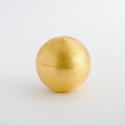 Hakuza Sensuji Mari Gold Leaf Box<br>Large / Towa-iro