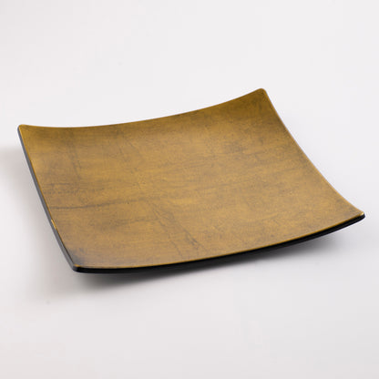 Tsukikage Gold Leaf Plate<br>Gold / Large