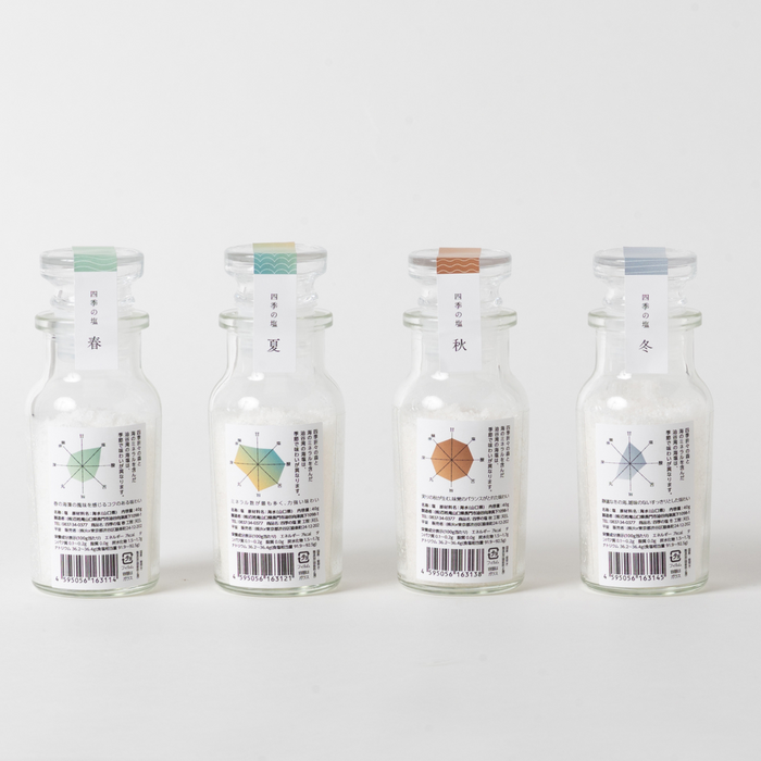 Four-Season Japanese Sea Salt Set