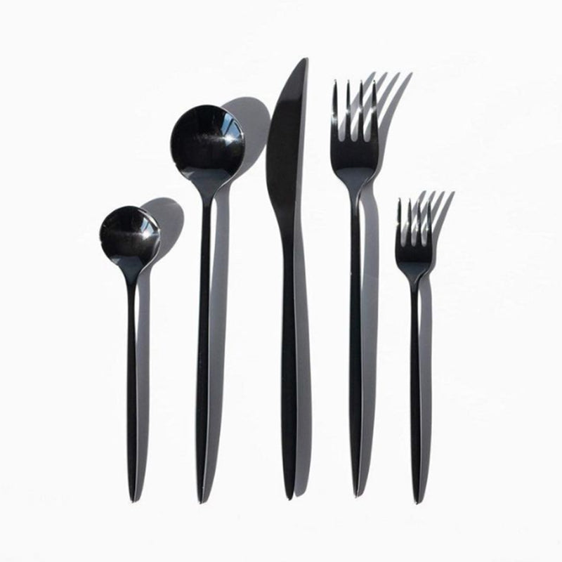 5 piece set / black