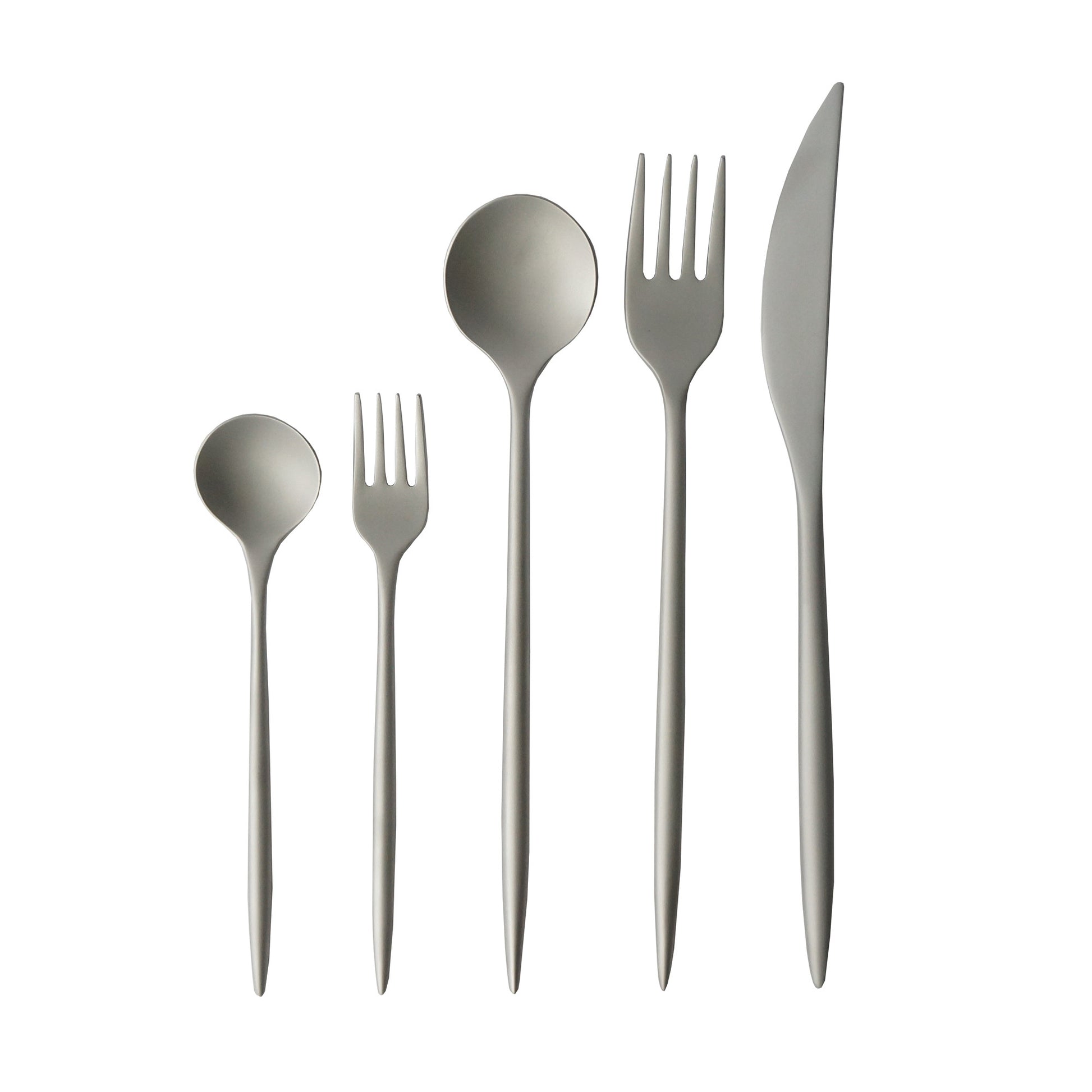 5 piece set / white