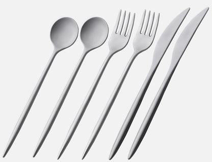 6 piece set white
