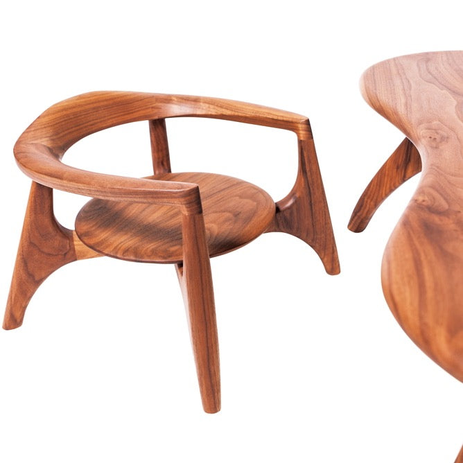 Walnut Baby Chair