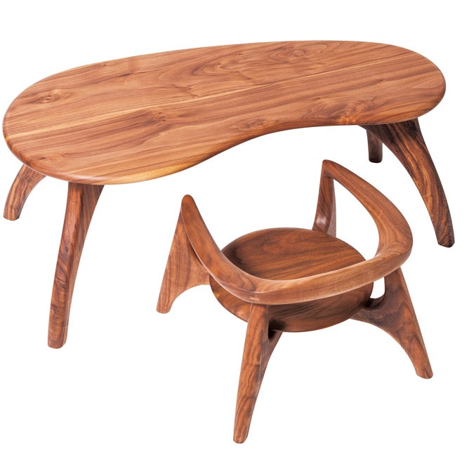 Walnut Baby Chair