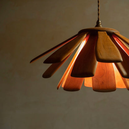 Walnut Pendant Light