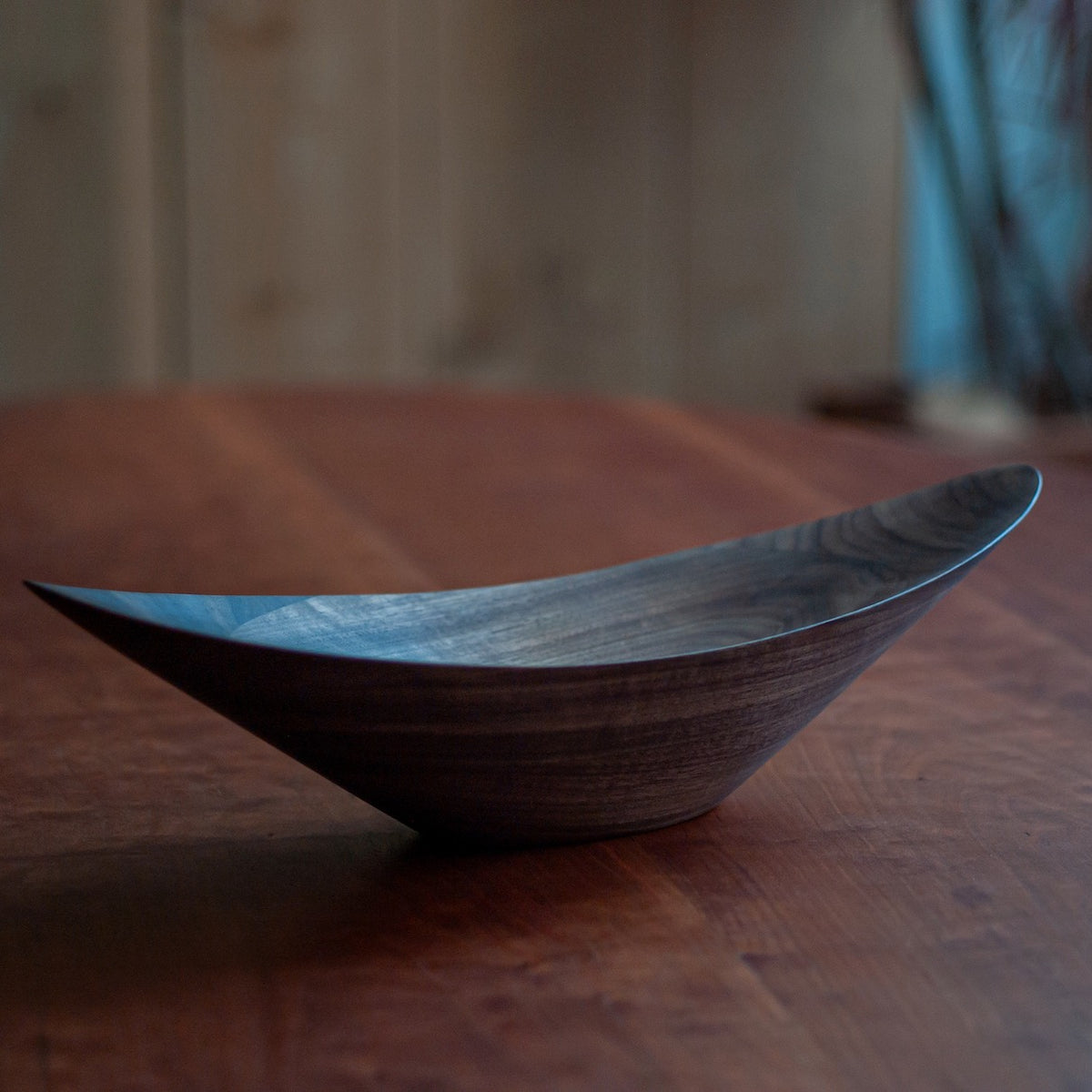 Walnut Fruit Basket