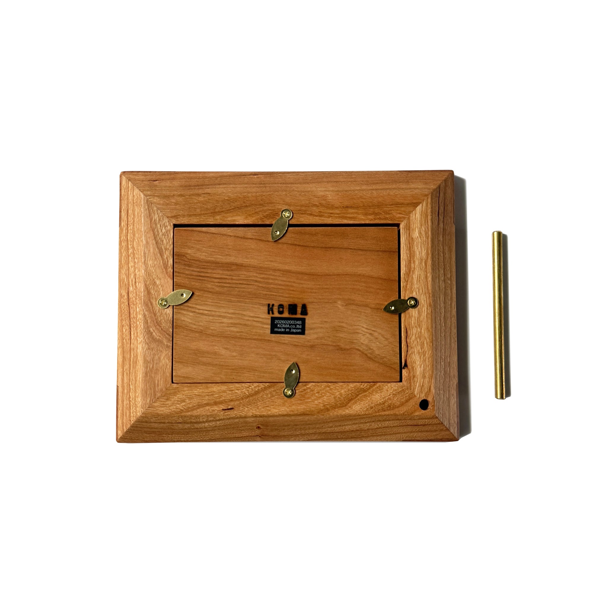Koma Hand-Planed Wood Photo Frame | By Emotion International