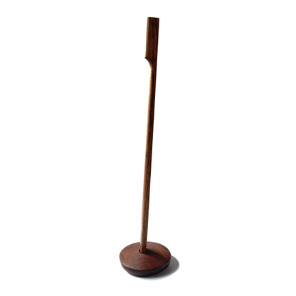 Walnut<br>W 5.9 × D 5.9 × H 26.8 in (150 × 150 × 680 mm)