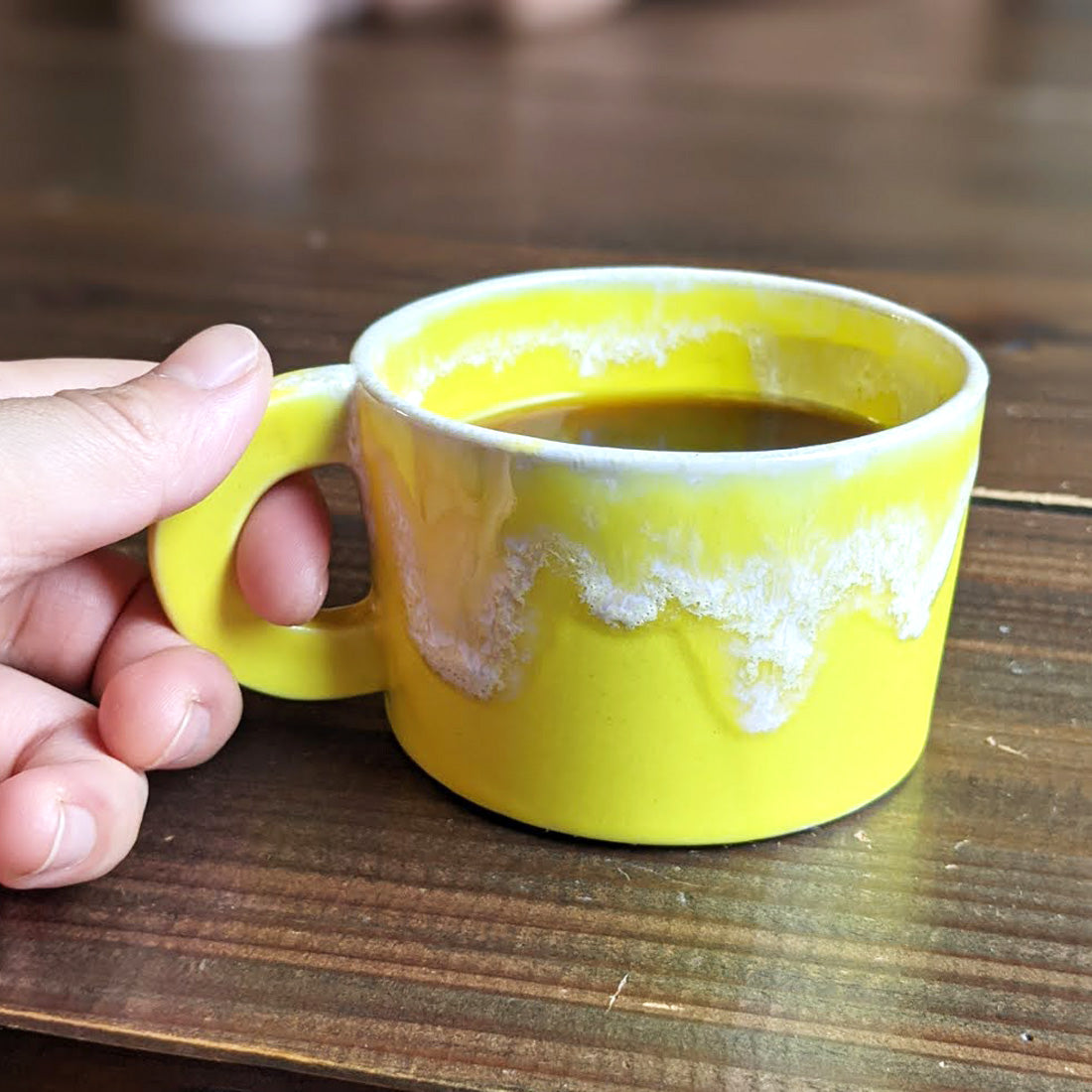Naoko Hata Ceramics<br>Mug M / Lemon Yellow