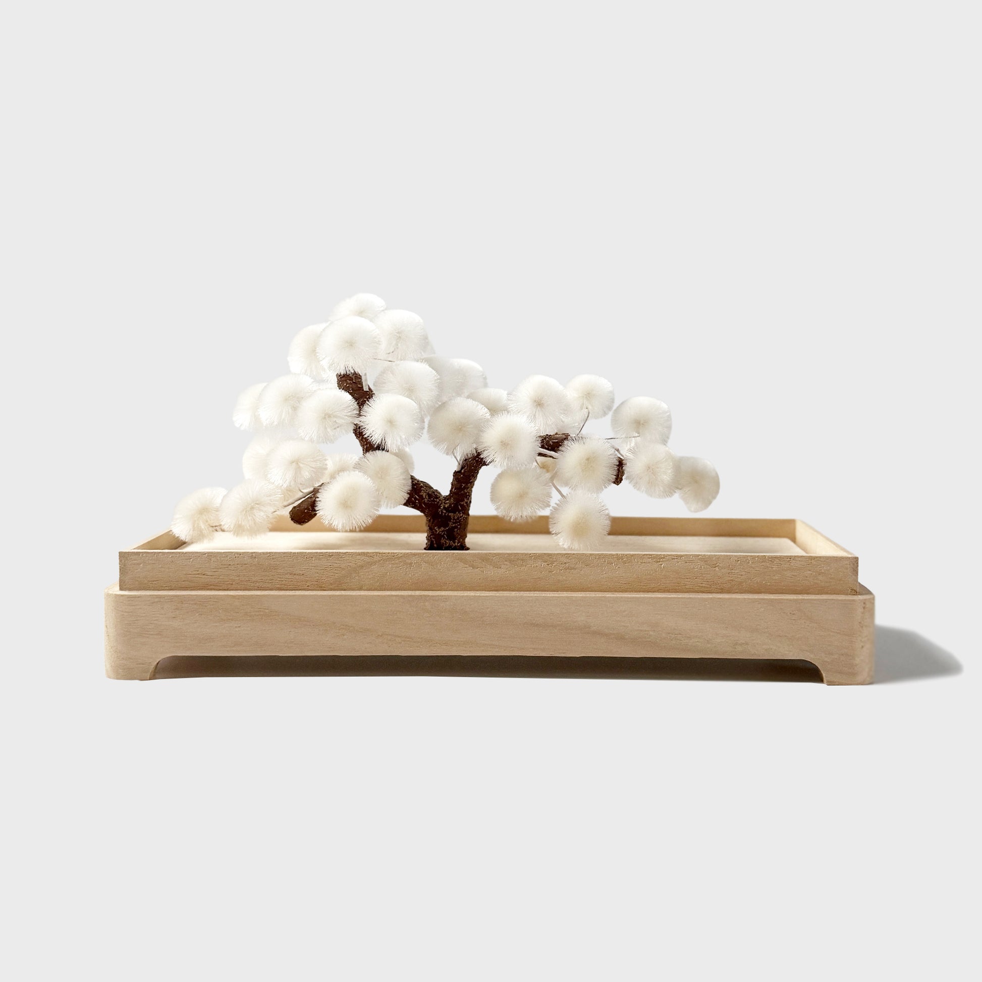 Okahan Hako no Matsu — The Boxed Pine<br>Large / Yukimatsu (White)