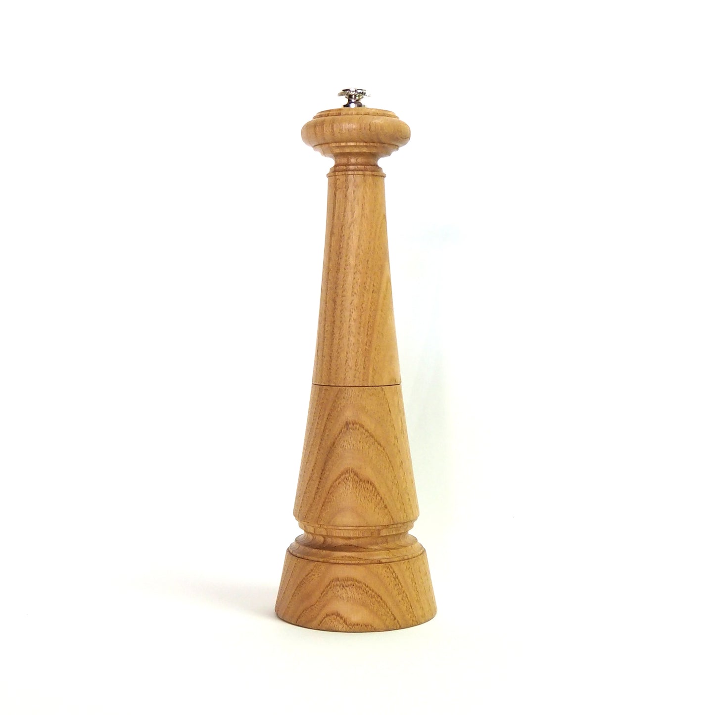 Seattle Tower: Diameter 3.0 in (76 mm) · H 9.0 in (228 mm) / Chestnut