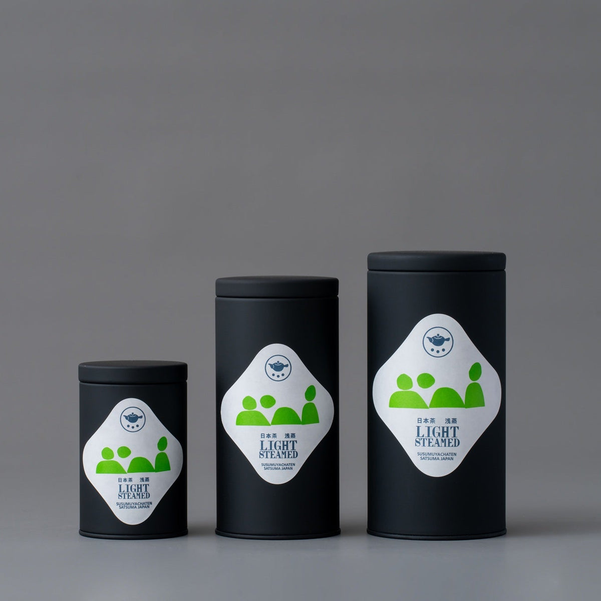 Premium Japanese Green Tea "HUMAN"<br>Light-Steamed (Asamushi) in S, M and L
