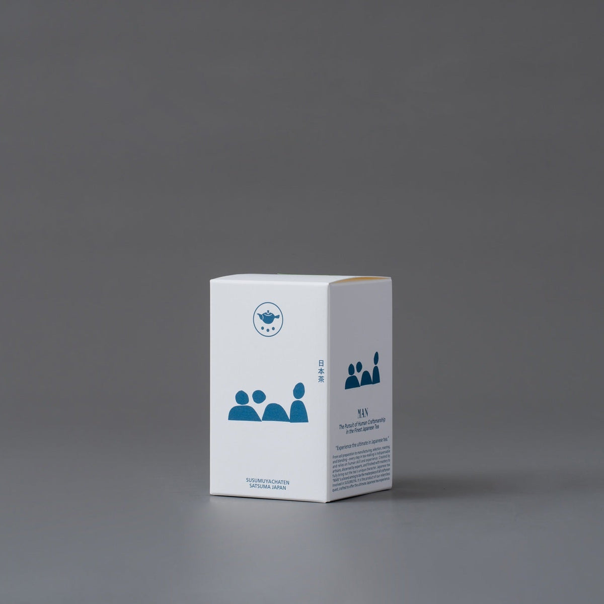 Premium Japanese Green Tea "HUMAN"<br>S Size Box