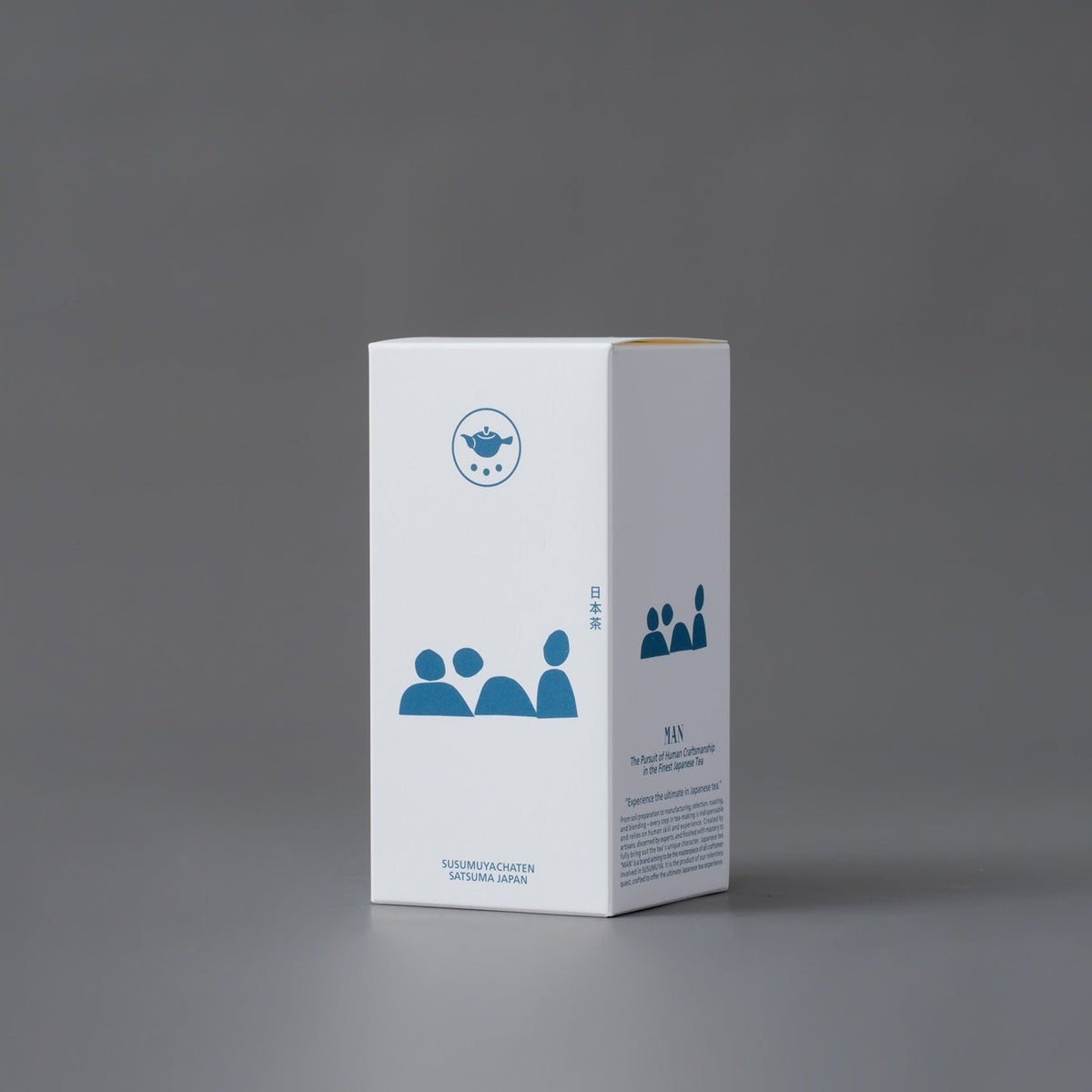 Premium Japanese Green Tea "HUMAN"<br>M Size Box