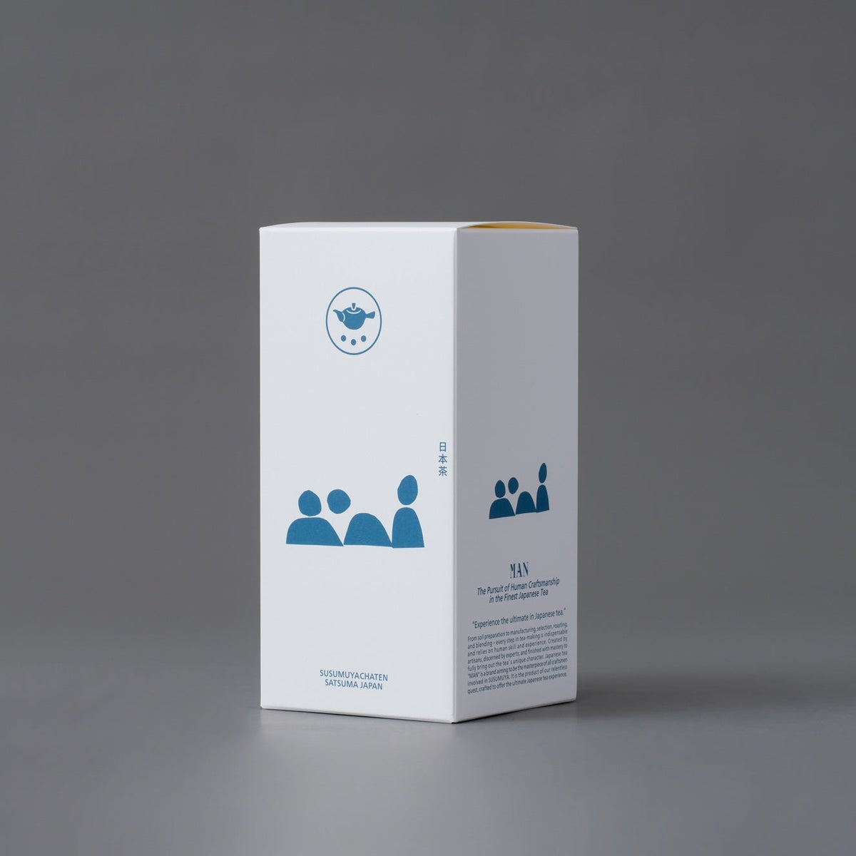 Premium Japanese Green Tea "HUMAN"<br>L Size Box