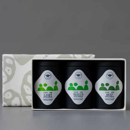 Premium Japanese Green Tea "HUMAN" <br>Tasting Set