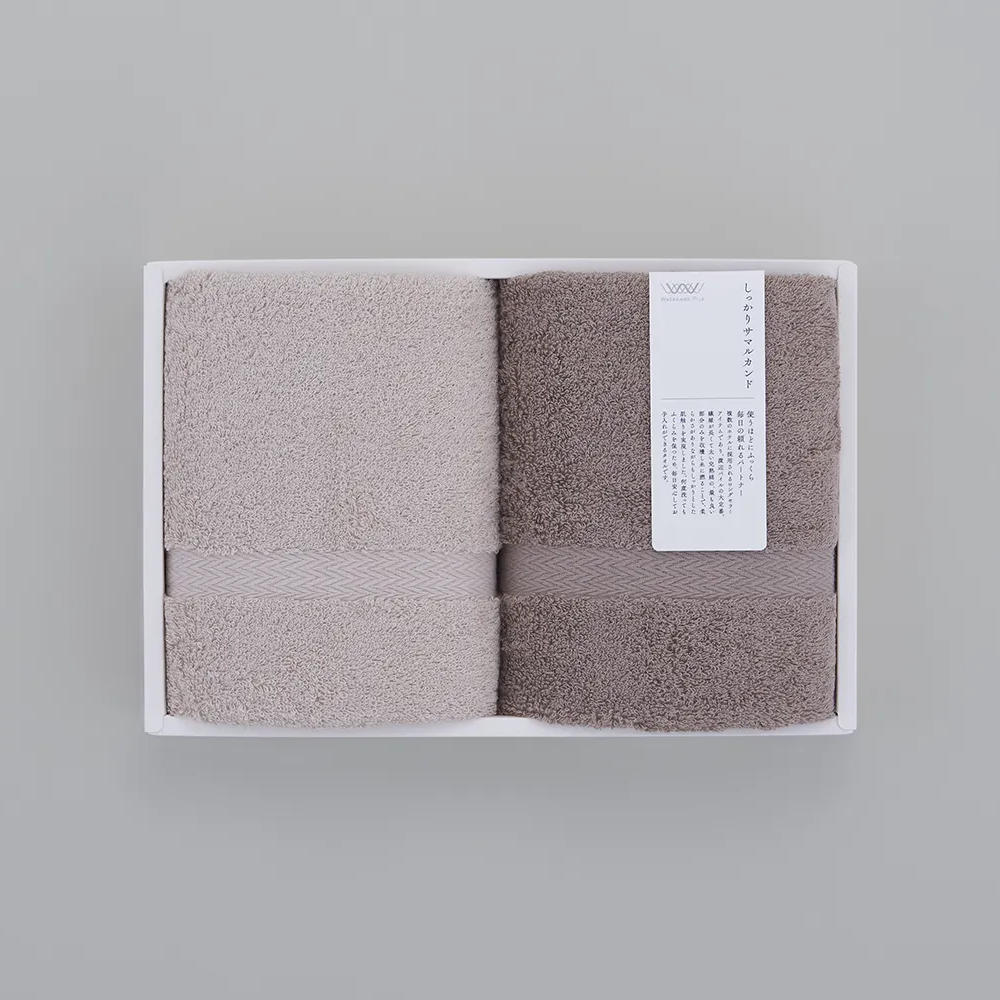 Watanabe Pile Imabari Towel Gift Set<br>Set A (2 Face Towels)
