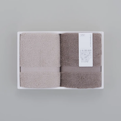 Watanabe Pile Imabari Towel Gift Set<br>Set A (2 Face Towels)