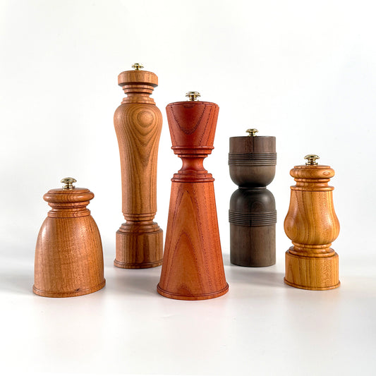 Hand-Turned Pepper Mill