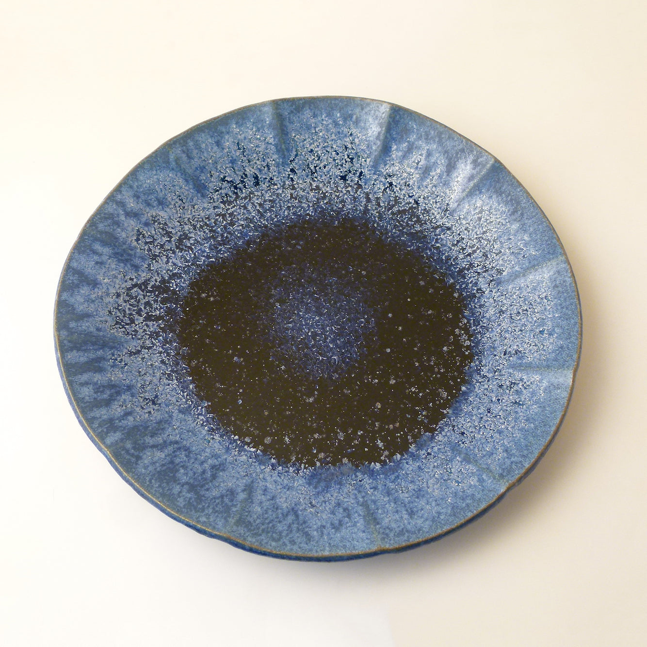 Galaxy Glaze Pottery Large Plate