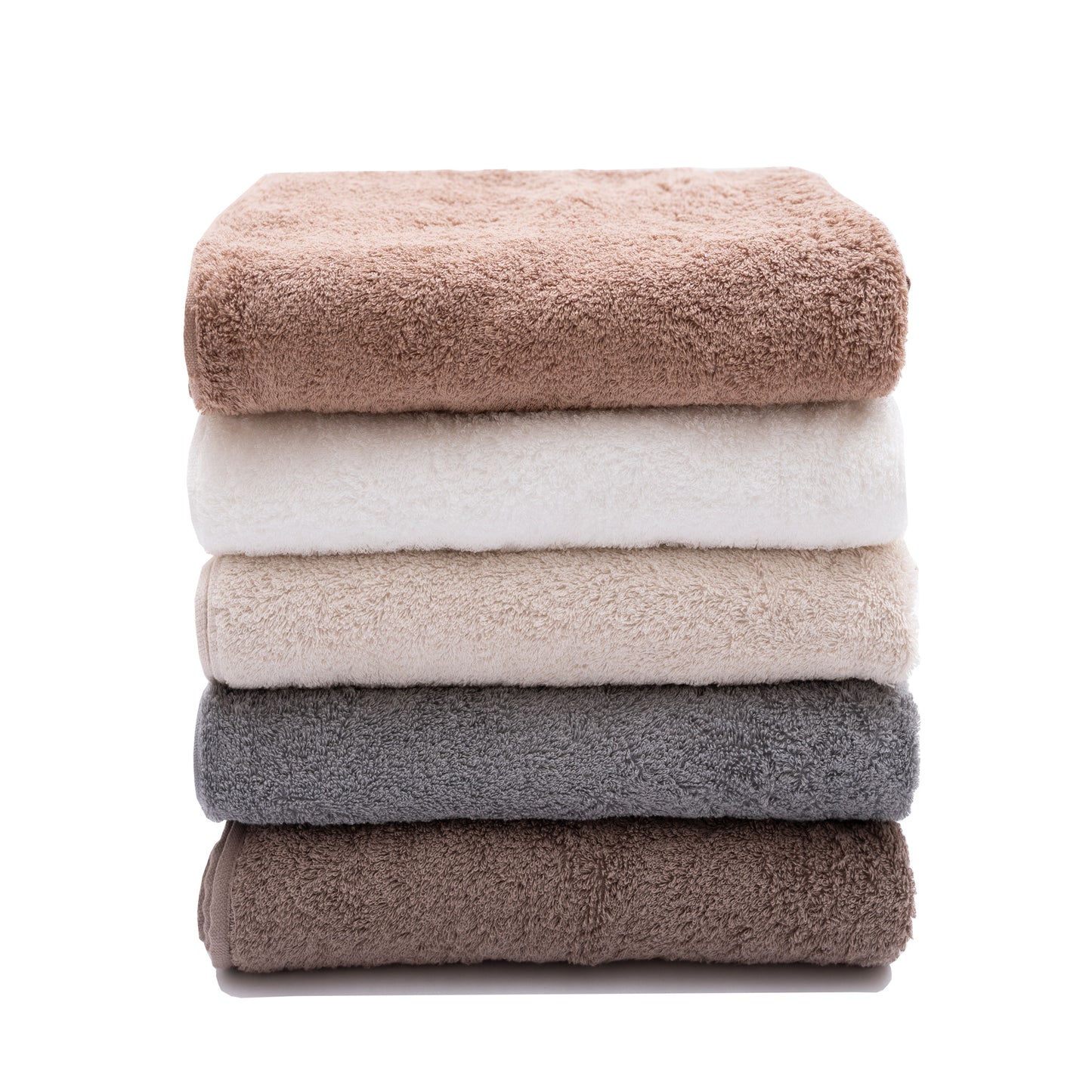 5 colors of "factory" towel