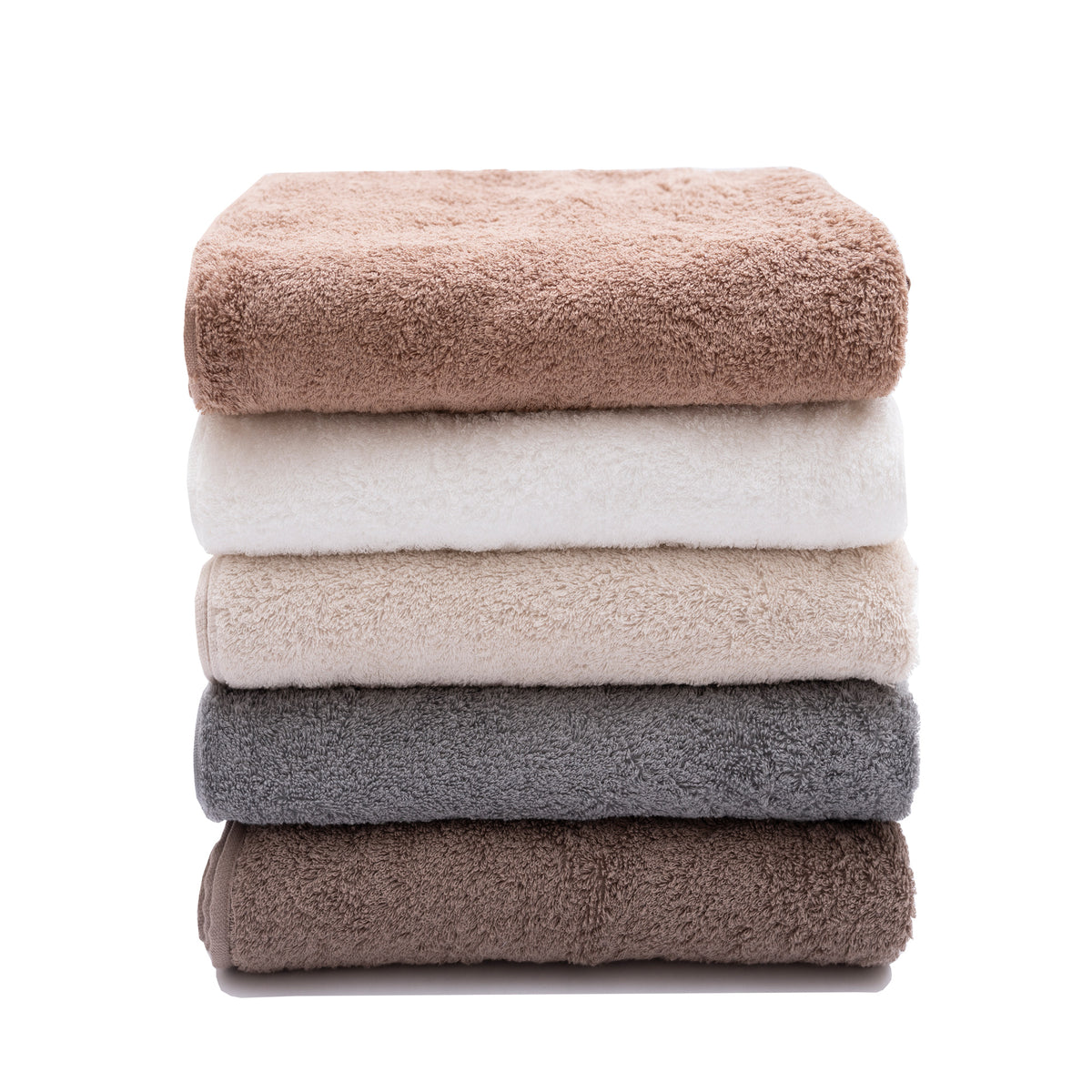 5 colors of Muto "factory" towel